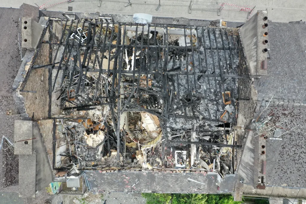 Incendie immeuble à Oloron, intervention d'expert d'assuré à Pau